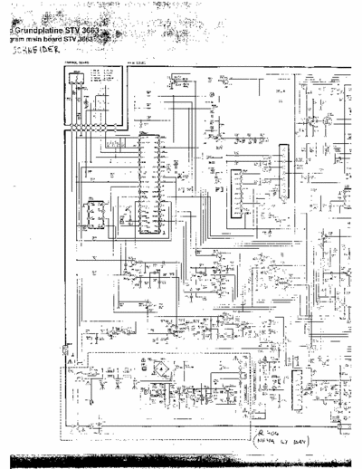 Schneider STV3663 TV Schneider schemat pdf.